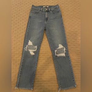 Levi’s 724 High Rise Crop